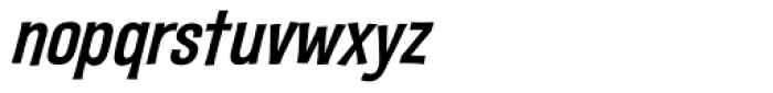 Fling-a-Ling Bold Italic Font LOWERCASE