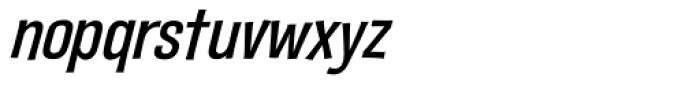 Fling-a-Ling Medium Italic Font LOWERCASE