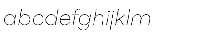 Flink Extra Light Italic FONT