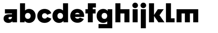 Flink Neue Bauhaus Black Font LOWERCASE