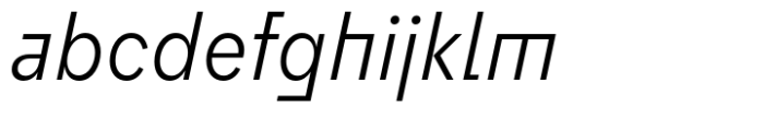 Flink Neue Bauhaus Cmp Book Italic Font LOWERCASE