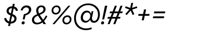 Flink Neue Bauhaus Cnd Regular Italic Font OTHER CHARS