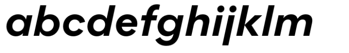Flink Neue Bold Italic Font LOWERCASE