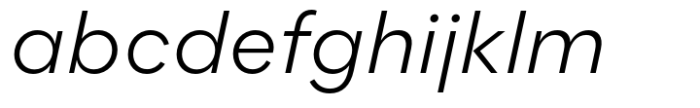 Flink Neue Book Italic Font LOWERCASE