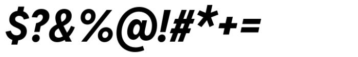 Flink Neue Cmp Bold Italic Font OTHER CHARS