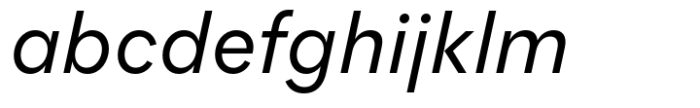 Flink Neue Cnd Regular Italic Font LOWERCASE