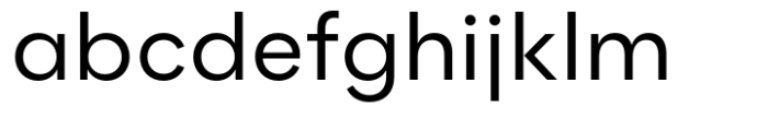 Flink Neue Regular Font LOWERCASE