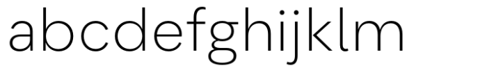 Flink Neue Text Light Font LOWERCASE