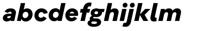 Flink Neue Text XBold Italic Font LOWERCASE