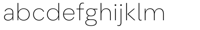 Flink Neue Text XLight Font LOWERCASE