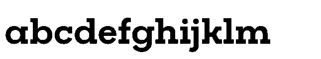 Flink Slab Bold FONT