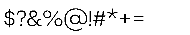 Flink Slab Book Font OTHER CHARS
