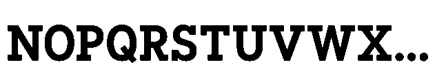 Flink Slab Cmp Bold Font UPPERCASE