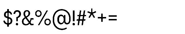 Flink Slab Cmp Regular Font OTHER CHARS
