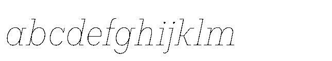 Flink Slab Cmp Thin Italic FONT