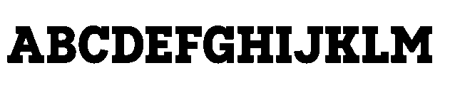 Flink Slab Cmp XBold Font UPPERCASE