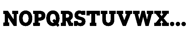 Flink Slab Cmp XBold Font UPPERCASE