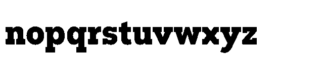 Flink Slab Cmp XBold Font LOWERCASE