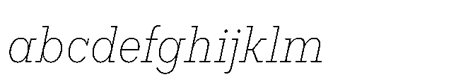 Flink Slab Cmp XLight Italic FONT
