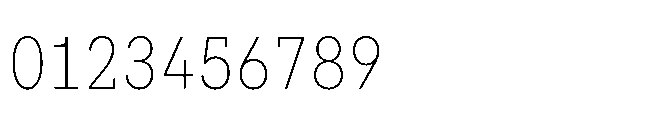 Flink Slab Cmp XLight Font OTHER CHARS