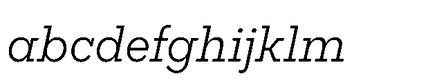 Flink Slab Cnd Book Italic FONT