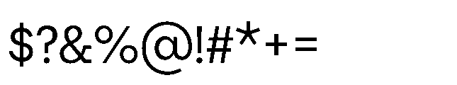 Flink Slab Cnd Regular Font OTHER CHARS