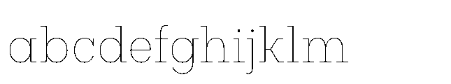 Flink Slab Cnd Thin FONT