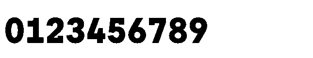 Flink Slab Cnd XBold Font OTHER CHARS