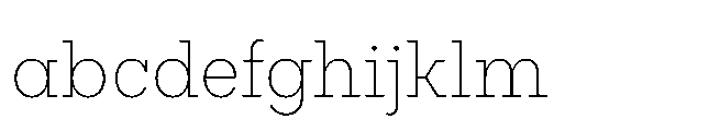 Flink Slab Cnd XLight FONT