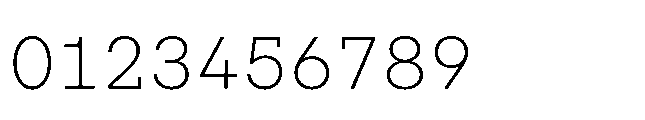 Flink Slab Light Font OTHER CHARS