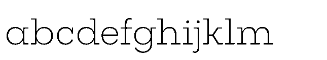 Flink Slab Light FONT