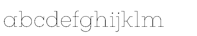Flink Slab Thin FONT