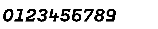 Flink Slab Voltage Bold Italic Font OTHER CHARS