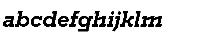 Flink Slab Voltage Bold Italic FONT