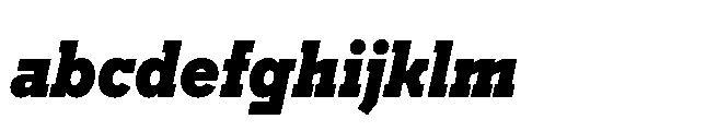 Flink Slab Voltage Cmp Black Italic FONT