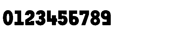 Flink Slab Voltage Cmp Black Font OTHER CHARS