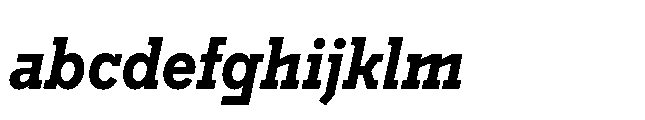 Flink Slab Voltage Cmp Bold Italic FONT