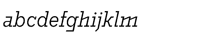 Flink Slab Voltage Cmp Book Italic FONT