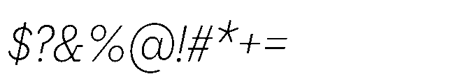 Flink Slab Voltage Cmp Light Italic Font OTHER CHARS