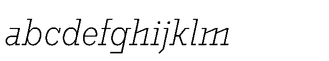 Flink Slab Voltage Cmp Light Italic FONT
