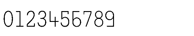 Flink Slab Voltage Cmp Light Font OTHER CHARS