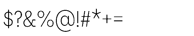 Flink Slab Voltage Cmp Light Font OTHER CHARS