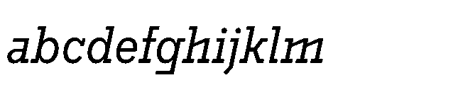 Flink Slab Voltage Cmp Regular Italic FONT