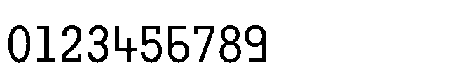 Flink Slab Voltage Cmp Regular Font OTHER CHARS