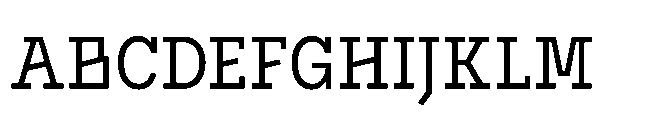 Flink Slab Voltage Cmp Regular Font UPPERCASE