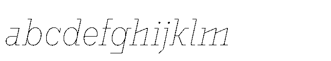 Flink Slab Voltage Cmp Thin Italic FONT