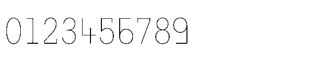 Flink Slab Voltage Cmp Thin Font OTHER CHARS