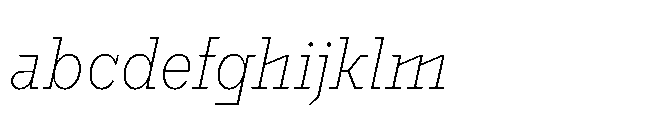 Flink Slab Voltage Cmp XLight Italic FONT