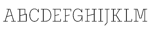 Flink Slab Voltage Cmp XLight Font UPPERCASE