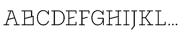 Flink Slab Voltage Cnd Light Font UPPERCASE